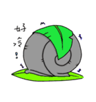 a little snail（個別スタンプ：24）