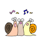 a little snail（個別スタンプ：32）