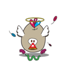 Mischievous Bird with Special Crested（個別スタンプ：3）