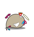 Mischievous Bird with Special Crested（個別スタンプ：8）