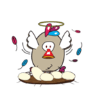 Mischievous Bird with Special Crested（個別スタンプ：11）