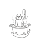 生返事するねこ（個別スタンプ：35）