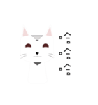 Black and white cat's life（個別スタンプ：18）