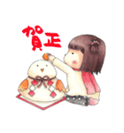 Red Cloak and Little Steamed Bun 2（個別スタンプ：11）