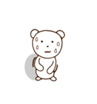 QQ white bear（個別スタンプ：5）