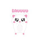 Hamsy the white hamster 1（個別スタンプ：6）