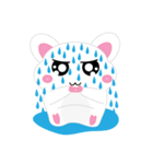 Hamsy the white hamster 2（個別スタンプ：6）