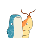 Shrimp ＆ Whale shark（個別スタンプ：3）