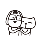 The Old Dog ＆ Fat Cat's Daily Life 1（個別スタンプ：40）