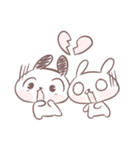 Marshmallow Puppies: best friends（個別スタンプ：2）
