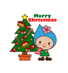 はむりん～クリスマス＆お正月編～（個別スタンプ：1）