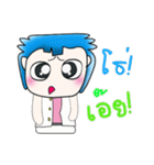 My name is Masaru. Hi！ ^___^！！（個別スタンプ：7）