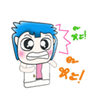 My name is Masaru. Hi！ ^___^！！（個別スタンプ：8）