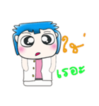 My name is Masaru. Hi！ ^___^！！（個別スタンプ：10）