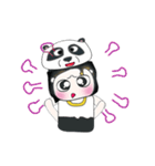 Mr. Dororo. Love Panda.^__^（個別スタンプ：7）