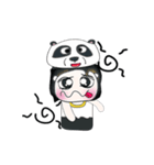 Mr. Dororo. Love Panda.^__^（個別スタンプ：9）