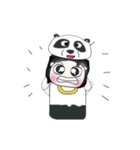 Mr. Dororo. Love Panda.^__^（個別スタンプ：10）