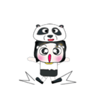 Mr. Dororo. Love Panda.^__^（個別スタンプ：14）