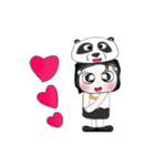 Mr. Dororo. Love Panda.^__^（個別スタンプ：15）