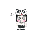 Mr. Dororo. Love Panda.^__^（個別スタンプ：16）