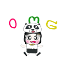 Mr. Dororo. Love Panda.^__^（個別スタンプ：24）