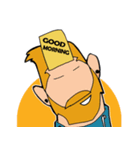 Beard Uncle ＆ Friends（個別スタンプ：6）