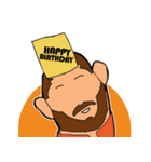 Beard Uncle ＆ Friends（個別スタンプ：9）