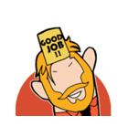 Beard Uncle ＆ Friends（個別スタンプ：14）