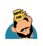 Beard Uncle ＆ Friends（個別スタンプ：17）
