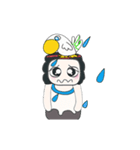 ...Mr. Mayama and bird..（個別スタンプ：12）