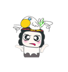 ...Mr. Mayama and bird..（個別スタンプ：18）