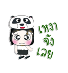 Mr. Dororo. I love panda.^_^（個別スタンプ：25）