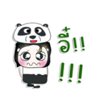 Mr. Dororo. I love panda.^_^（個別スタンプ：39）