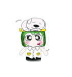 Hi！ My name is Masanori. ^_^ love dog.（個別スタンプ：13）