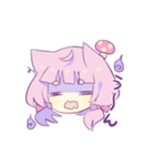 ふわふわ少年少女（個別スタンプ：1）