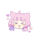 ふわふわ少年少女（個別スタンプ：3）
