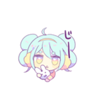 ふわふわ少年少女（個別スタンプ：5）