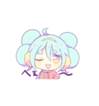 ふわふわ少年少女（個別スタンプ：6）