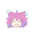ふわふわ少年少女（個別スタンプ：7）