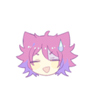ふわふわ少年少女（個別スタンプ：8）