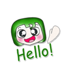 Hello my name is Masanori. ^___^！！（個別スタンプ：1）