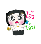 Hello！ My name is Dororo.^__^（個別スタンプ：37）