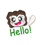 HI My name is Ton.（個別スタンプ：1）