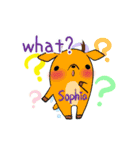 Sophia's exclusive sticker（個別スタンプ：25）