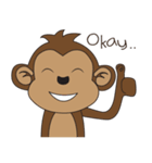 O'Monkey ( English Version )（個別スタンプ：7）