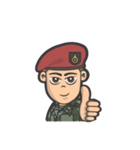 Special forces Red Beret（個別スタンプ：16）