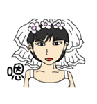 Bride's wedding 2 - flower girls（個別スタンプ：8）