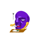 mr. purple（個別スタンプ：6）