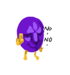 mr. purple（個別スタンプ：12）