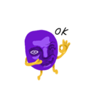 mr. purple（個別スタンプ：18）